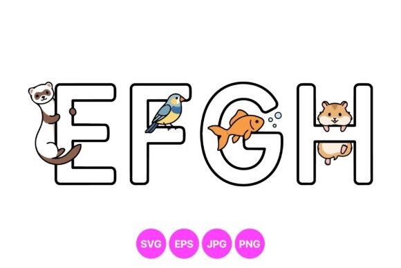 Download Animal Alphabet Letter Design - Letter design Collection