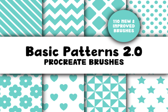 Download Basic Patterns 2.0 Procreate Brushes - Basic patterns Collection
