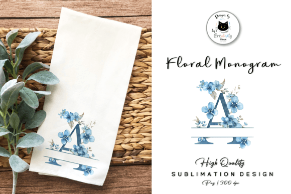 Download Watercolor Floral Monogram Letter Design - Monogram Collection