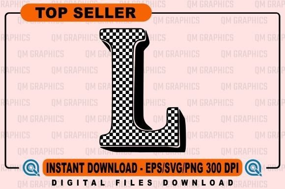 Download CHECKERED ALPHABET a to Z LETTER DESIGN - Letter design Collection