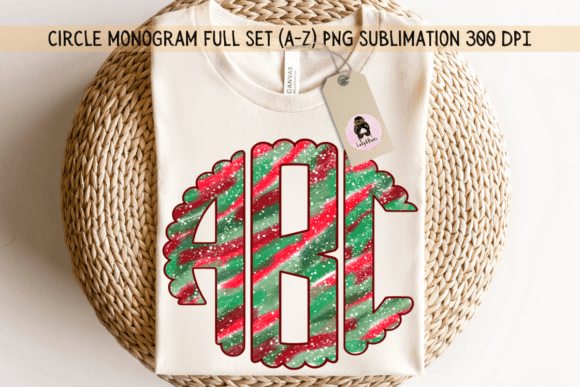 Download Xmas Brush Strokes Snow Fall Monogram - Monogram Collection