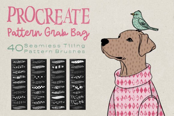 Download Procreate Pattern Grab Bag - Procreate pattern Collection