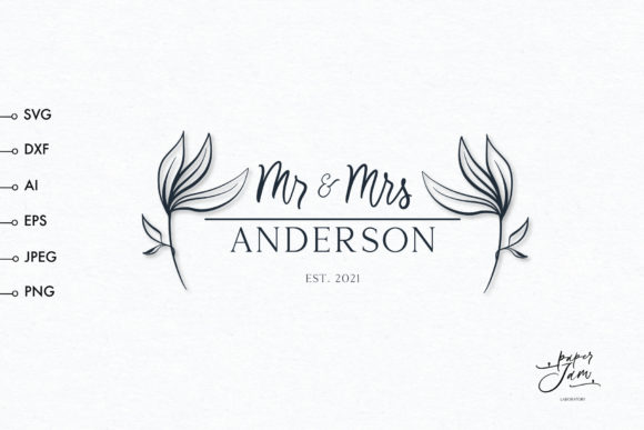 Download Wedding Monogram Frame Svg - Monogram Collection