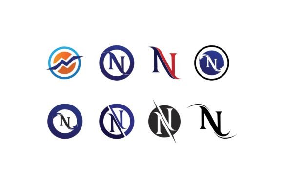 Download N Logo Font and Letter Design Graphic - Letter design Collection
